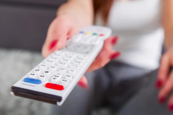 Television Remote Control Stock Image