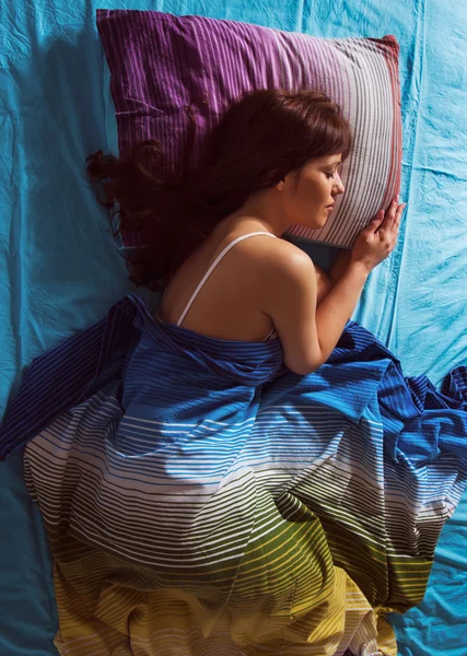 Wanita tidur yang cantik — Stok Foto