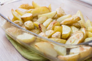 Pişmiş patates sebze