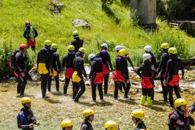 Canyon macera grup insanlar