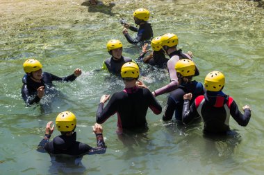 Canyon macera grup insanlar