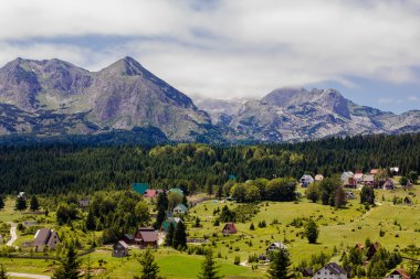 Doğa dağ manzara Karadağ