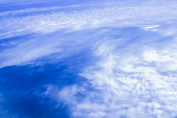 Blue sky with clouds — Stock Photo, Image