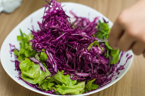 Fresh Healthy Food Salad — Stock Photo, Image
