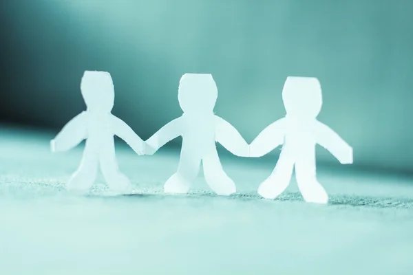 Teamwork People Chain — Stock Photo, Image