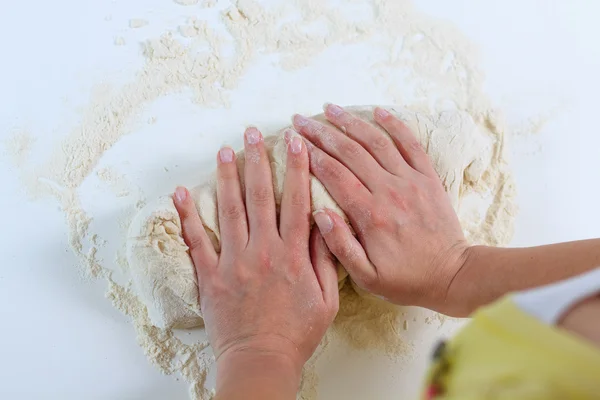 Making Dough — Stock Photo, Image