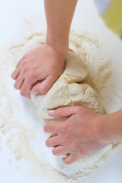 Making Dough — Stock Photo, Image