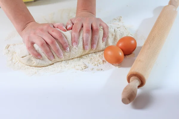 Making Dough — Stock Photo, Image