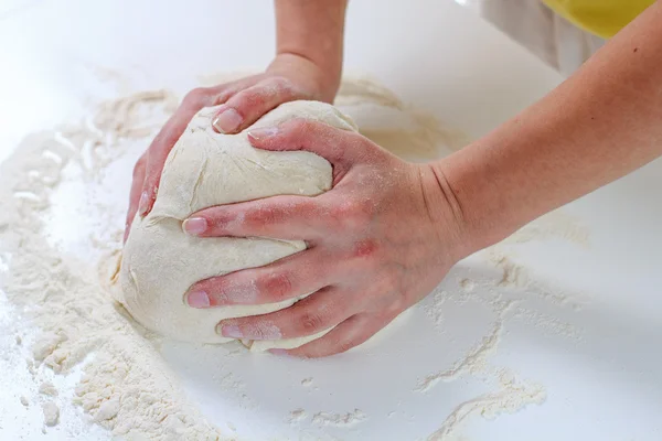 Making Dough — Stock Photo, Image