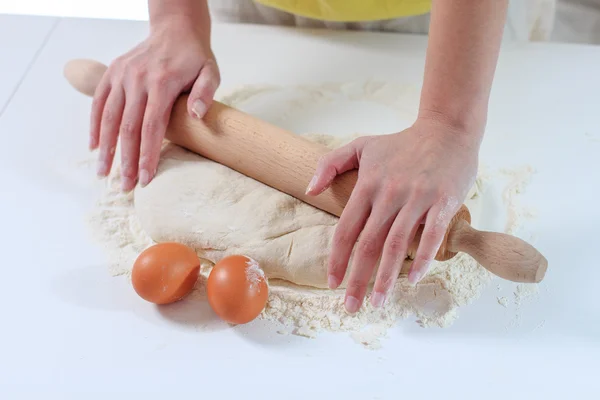 Making Dough — Stock Photo, Image