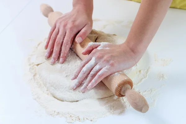 Making Dough — Stock Photo, Image