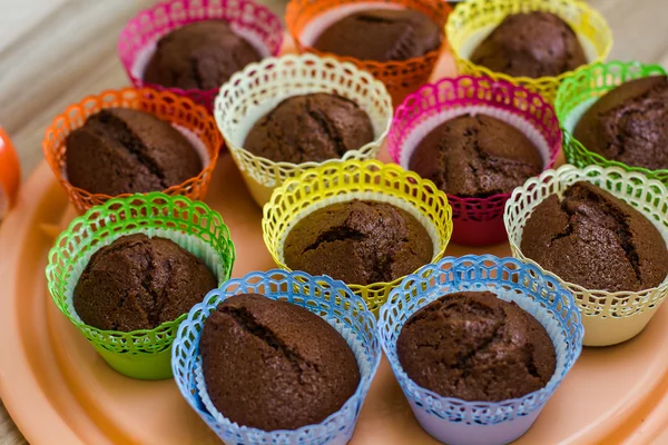 Muffins au chocolat — Photo