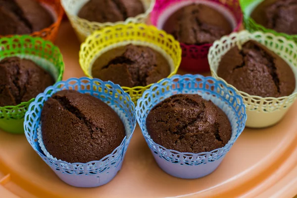 Muffin al cioccolato — Foto Stock