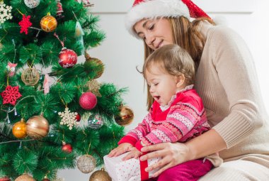 Noel mutlu aile açık tatil hediyesi 