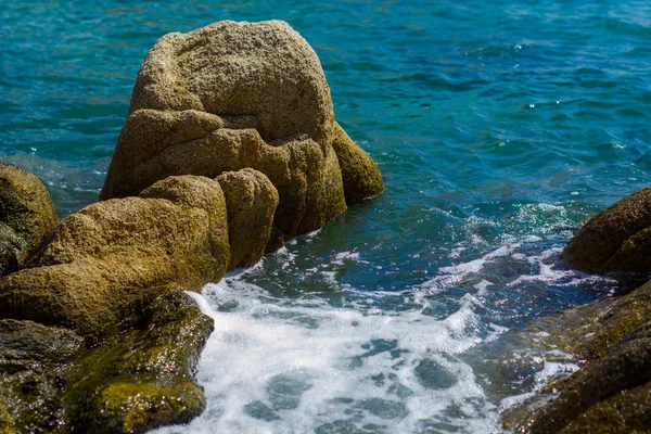 Küste mit Felsen — Stockfoto