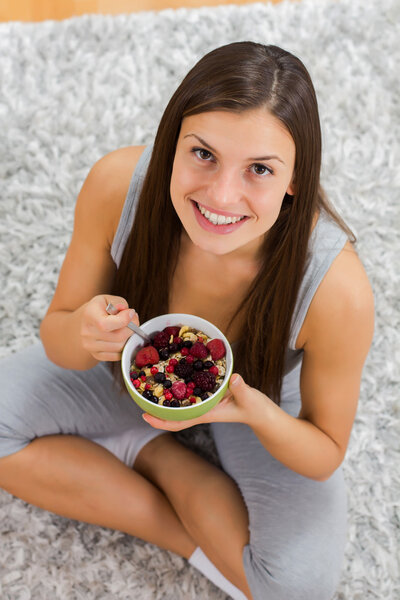 Healthy Food Cereal Muesli For Breakfast