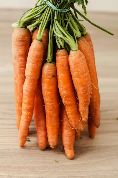 Fresh Carrots Bunch — Stock Photo, Image