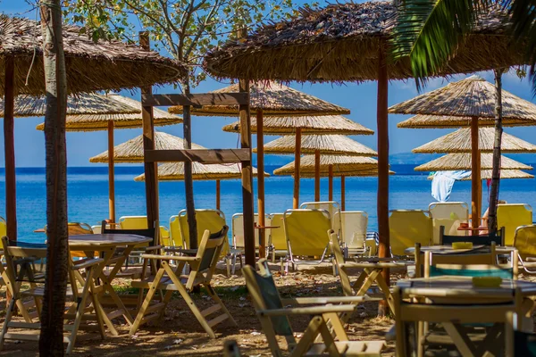 Sunshade On The Beach — Stock Photo, Image