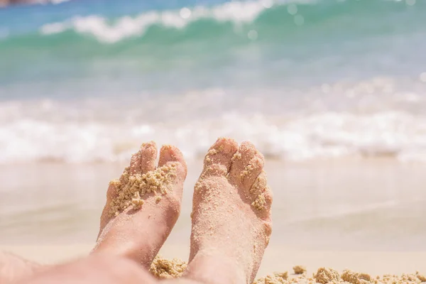 Urlaub Sommerurlaub Strand — Stockfoto