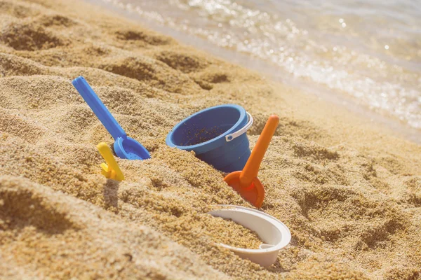 Lato dzieci plaży zabawki — Zdjęcie stockowe