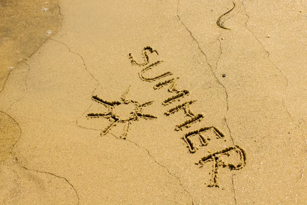 Concetto della spiaggia di viaggio — Foto Stock