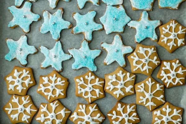 Delicious Gingerbread Cookies — Stock Photo, Image