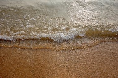 kum ve küçük dalga