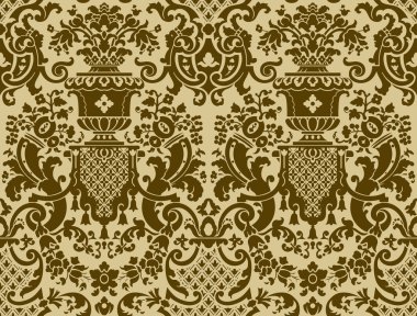 Dekoratif seamless modeli