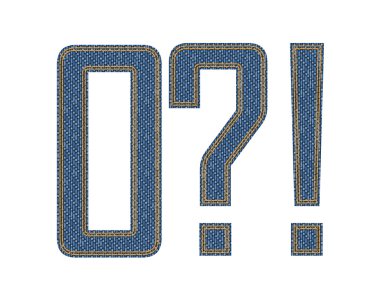Denim harfler kümesi