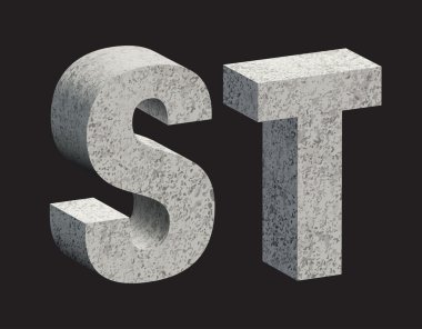 Beton harfler kümesi