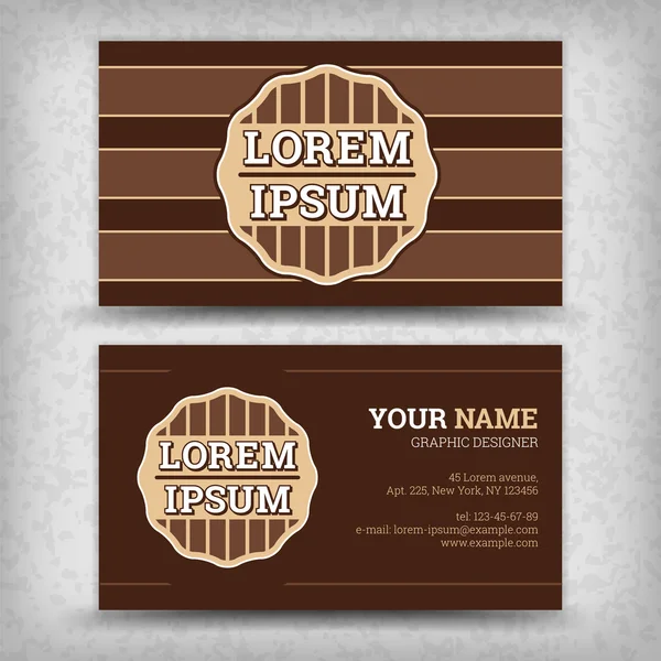 Business cards templates — Stock Vector