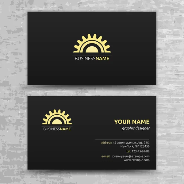 Business cards templates — Stock Vector