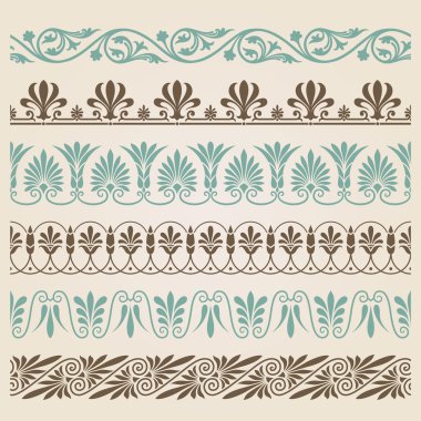 Dekoratif kenarlık sorunsuz