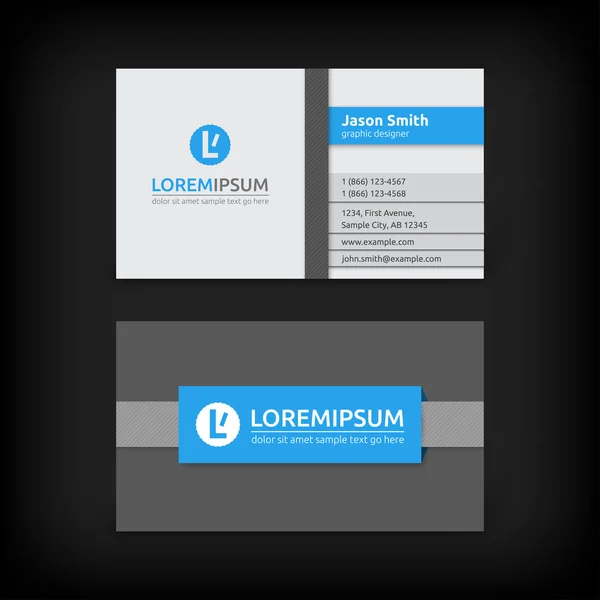 Business cards templates — Stock Vector
