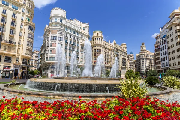 Valencia historische Gebäude — Stockfoto