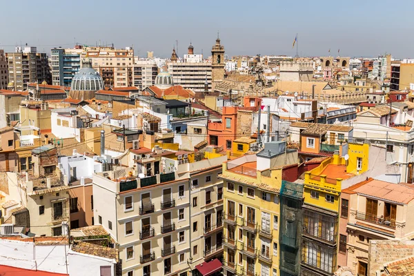 Panoráma města staré město Valencia, Španělsko — Stock fotografie