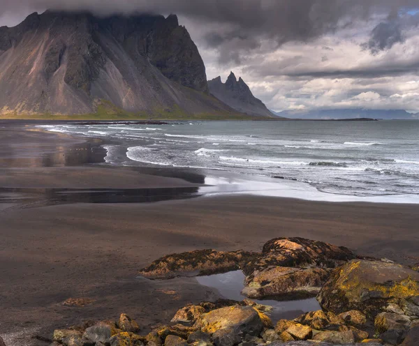 Stokksnes Mountain View Islândia — Fotografia de Stock