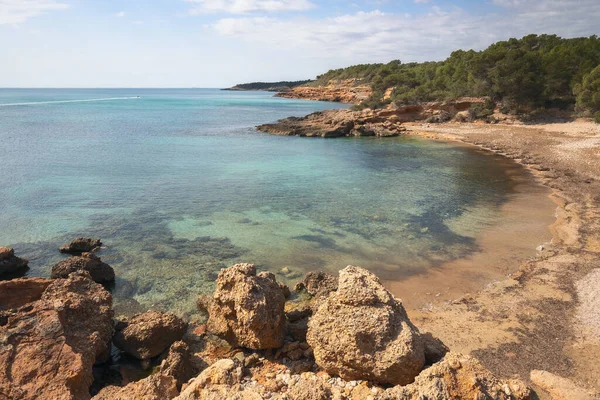 カタルーニャ州アメッラ マルの海岸線 — ストック写真