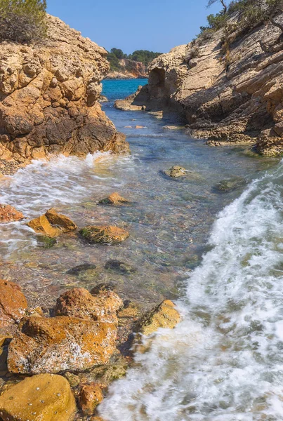 Cemitérios Ametlla Mar Costa Daurada Catalunha — Fotografia de Stock