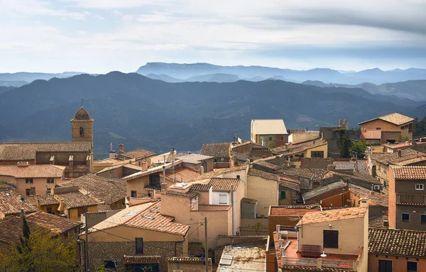 Morera Del Montsant Priorat Tarragona Katalonya Güzel Bir Köy — Stok fotoğraf