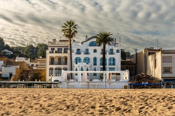 Village de Tossa de Mar dans l'après-midi, Costa Brava, Catalogne — Photo