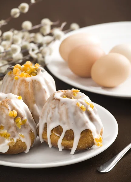 Ciasto wielkanocne jajka — Zdjęcie stockowe