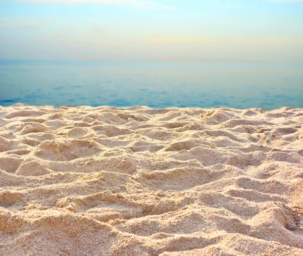 Bela praia de areia — Fotografia de Stock