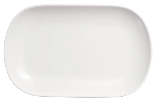 White plate on white — Stock Photo, Image