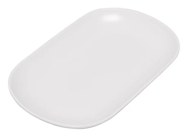 White plate on white — Stock Photo, Image