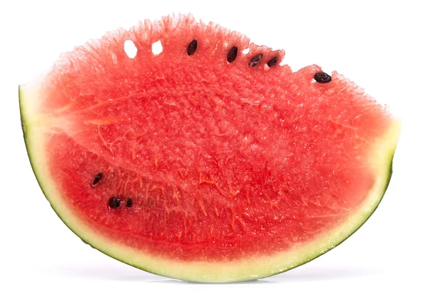 Vattenmelon på vit — Stockfoto