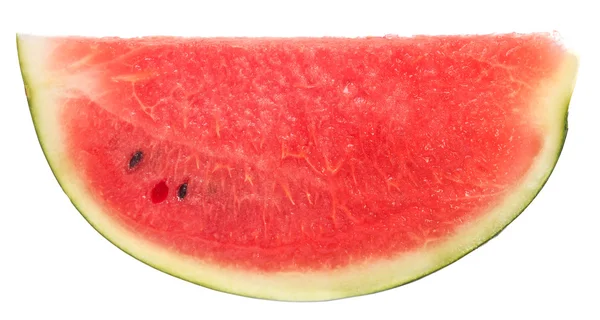 Vattenmelon på vit — Stockfoto