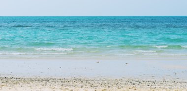 mavi deniz görünümü