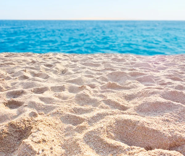 Bela praia de areia — Fotografia de Stock