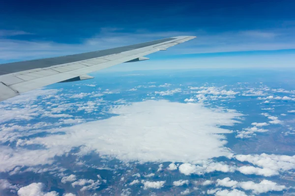 Vista aérea de avião — Fotografia de Stock